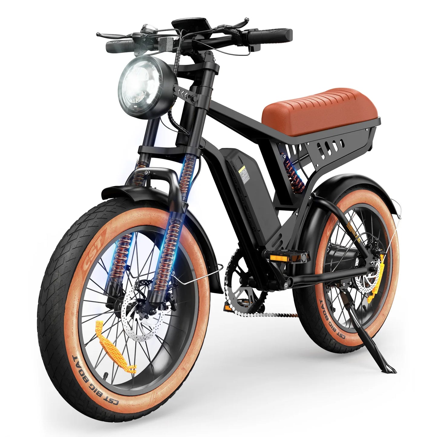 Isinwheel R6 900W Fat Tire Electric Mountain Bike 20 Inch