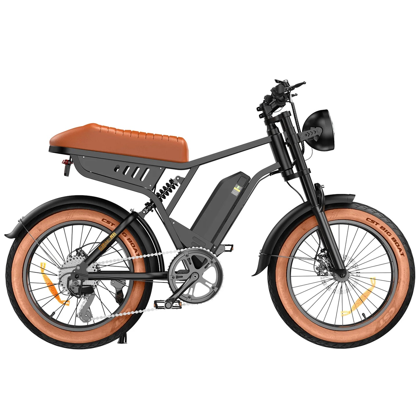 Isinwheel R6 900W Fat Tire Electric Mountain Bike 20 Inch