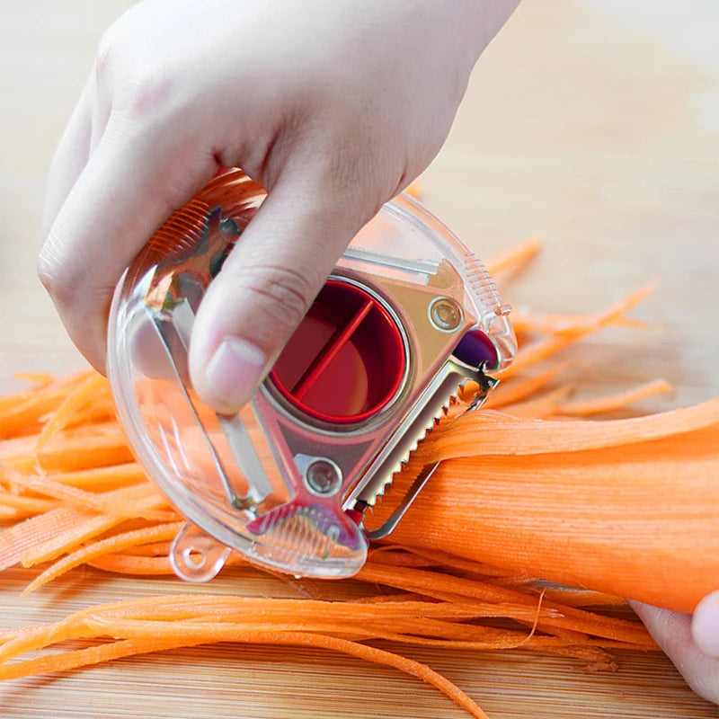 ThreeInOne Kitchen Peeler Grater Carrot Cutter Fruit Tool