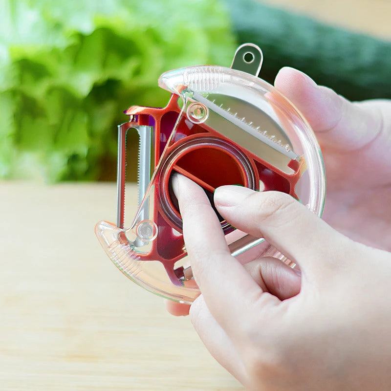 ThreeInOne Kitchen Peeler Grater Carrot Cutter Fruit Tool