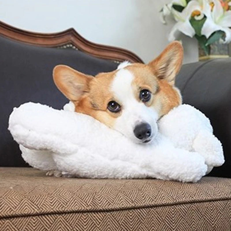 Cute Heartbeat Puppy Training Toy Plush Snuggle Sleep Aid