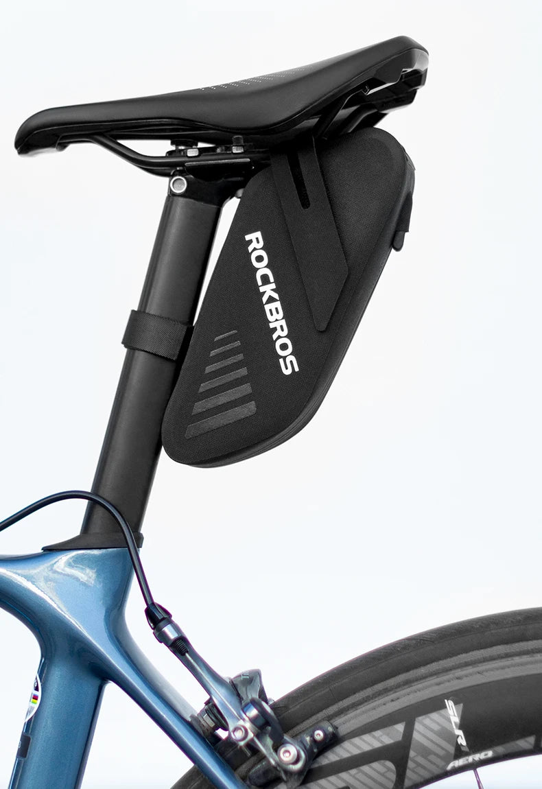 ROCKBROS Reflective Waterproof Saddle Bag For Bicycle Rear Seatpost Pannier