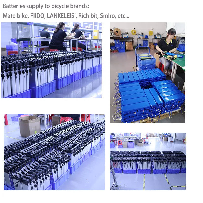 48V Folding E Bike Battery 10 To 20Ah For Samebike LO26