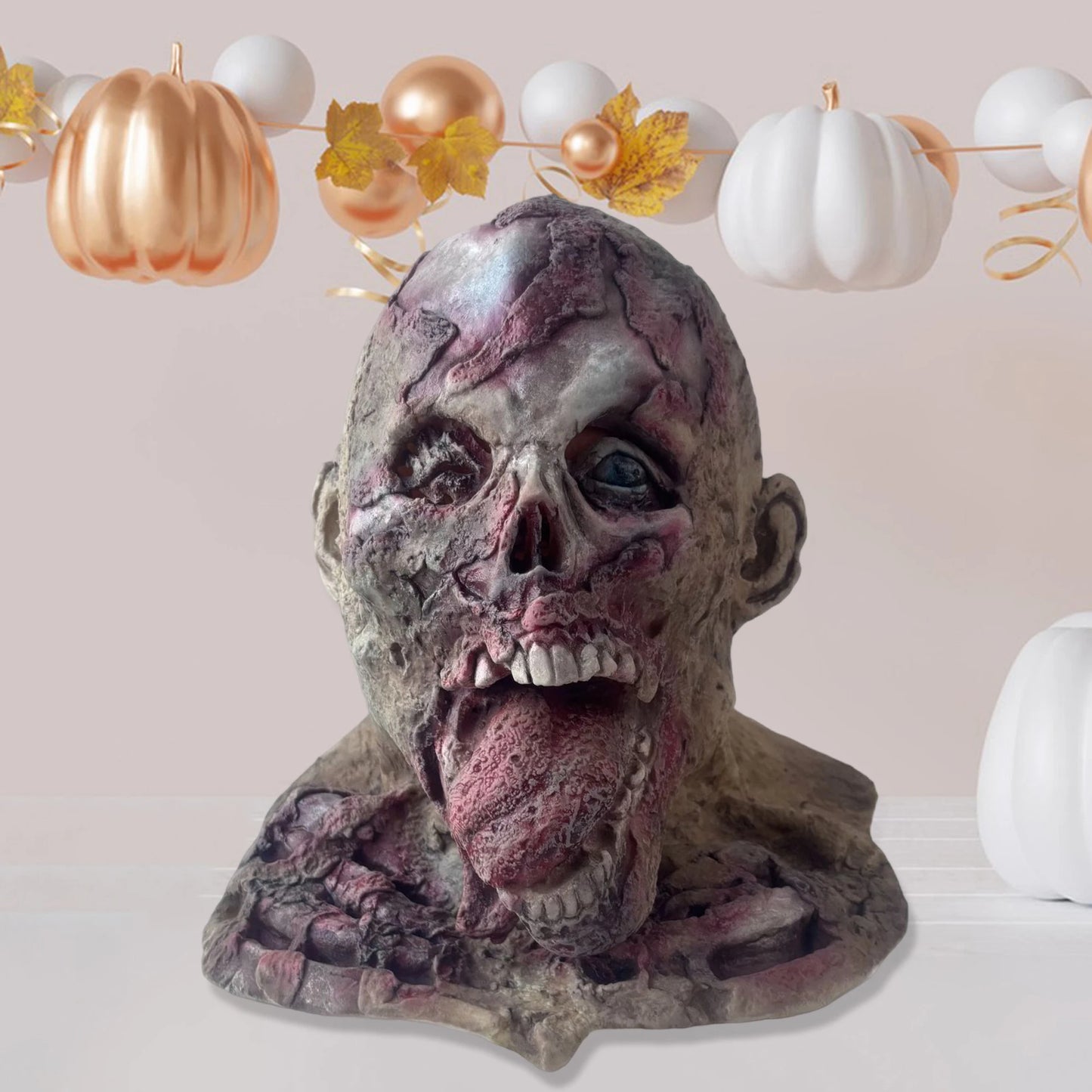 Creepy Skull Mask Lightweight Halloween Headpiece Cosplay