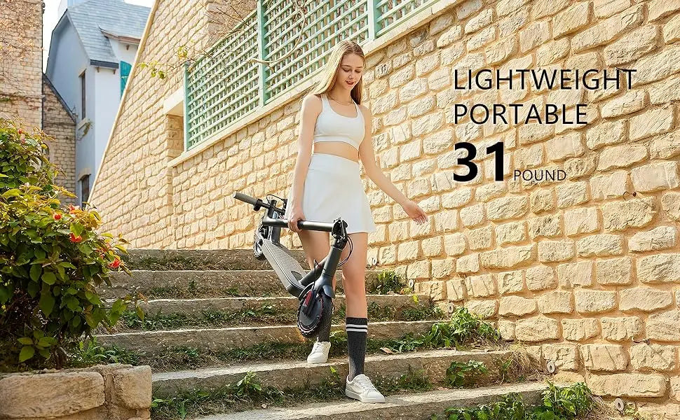 G5 Electric Scooter 36V Foldable 21 Miles 19 Mph Long Range