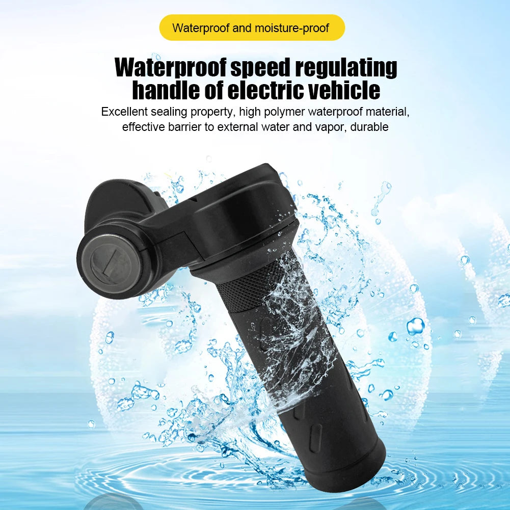 E Bike Throttle Grip For Electric Scooter Universal Voltage