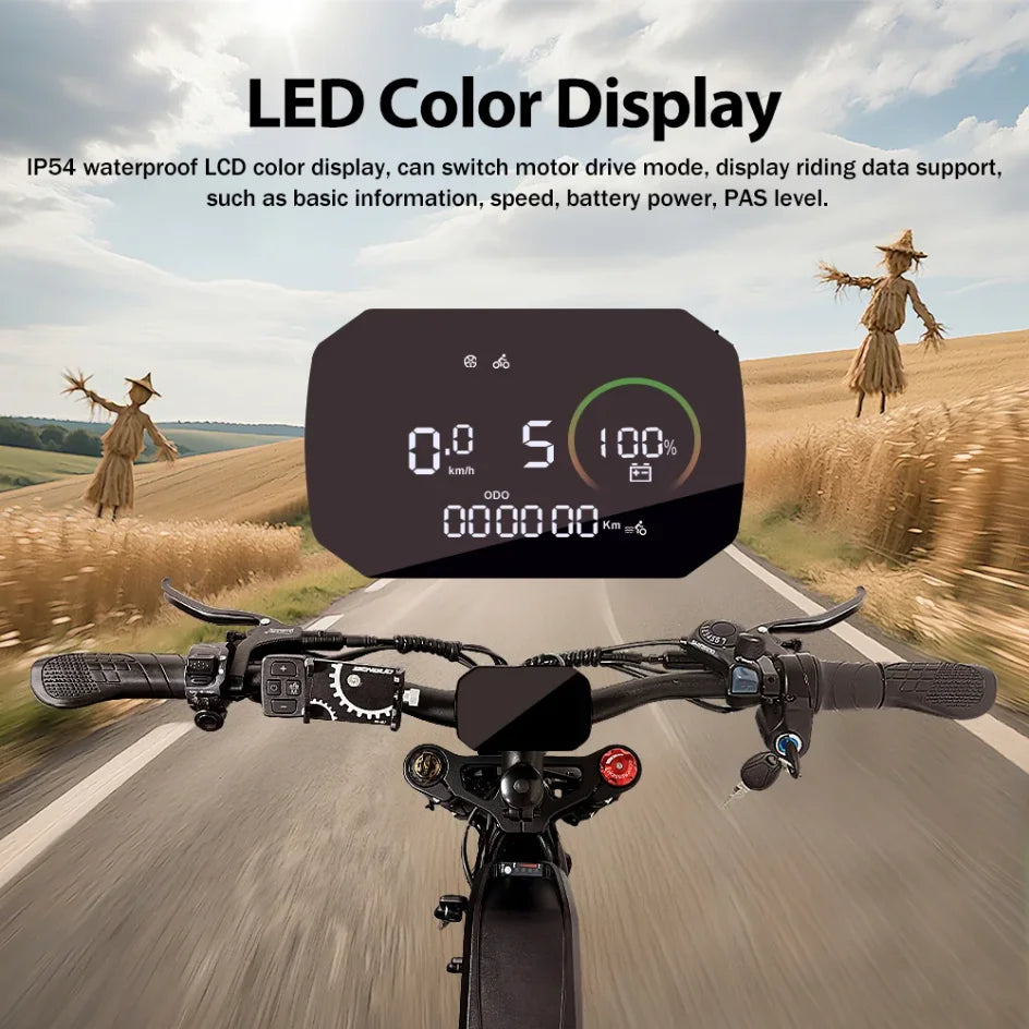 DeePower S8 3500W Dual Motor Electric Bike 48V 60Ah LG