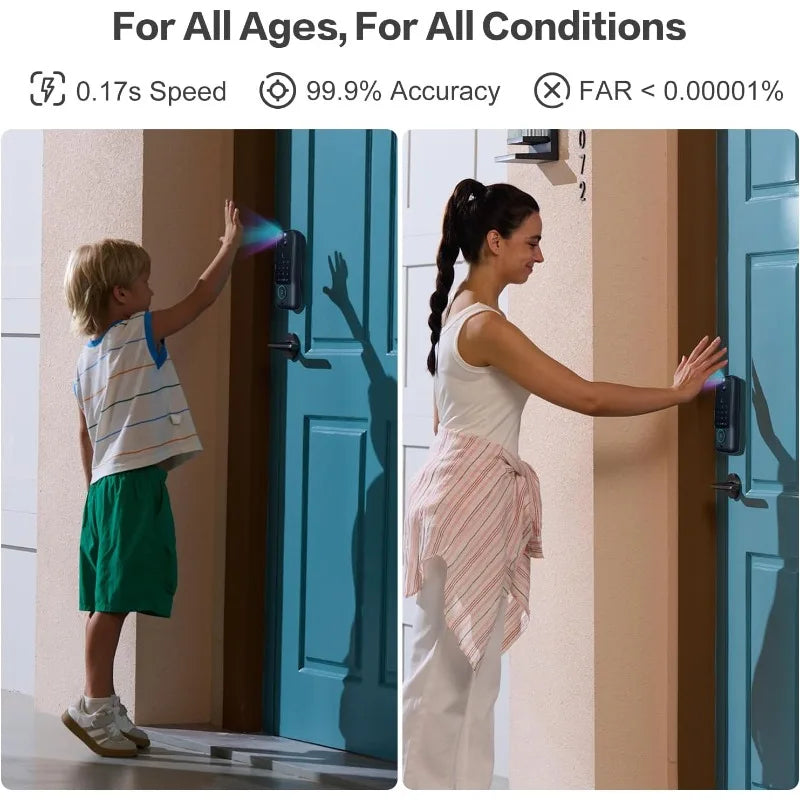Veno Plus Palm Vein Smart Lock With 2K Camera Fingerprint