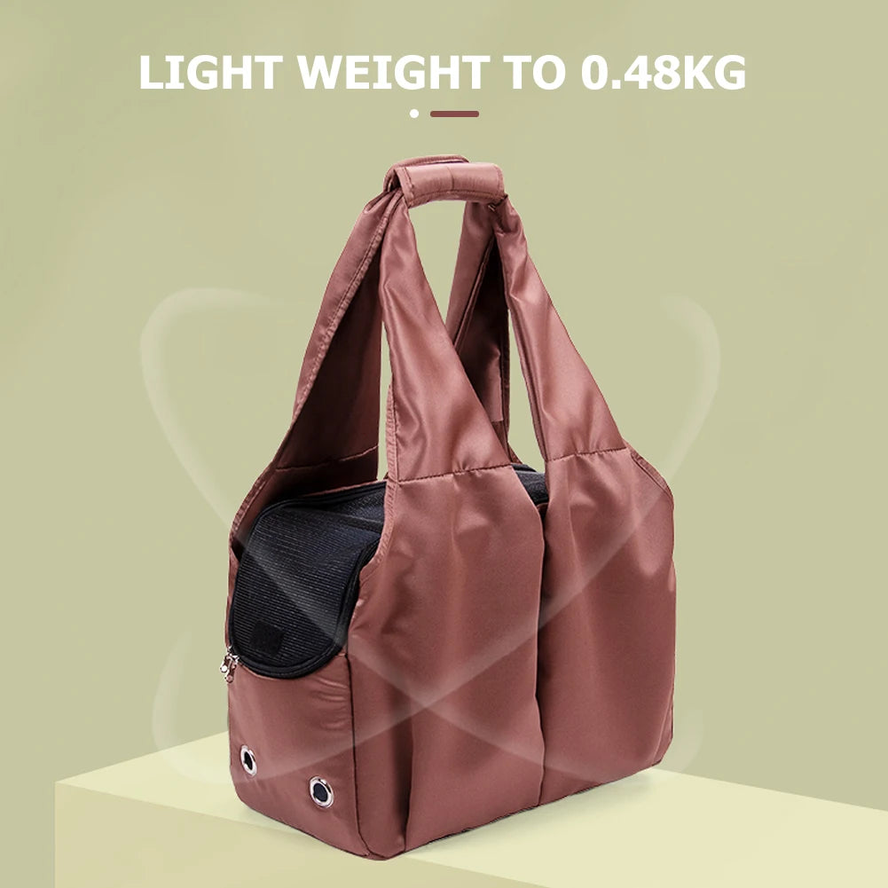 Breathable Cat Carrier Bag Portable Travel Shoulder Bag