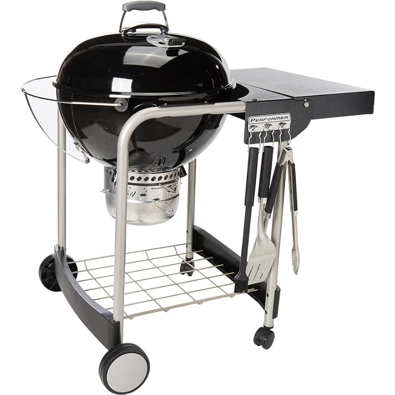 Weber Performer Charcoal Grill 22 Inch Black Outdoor
