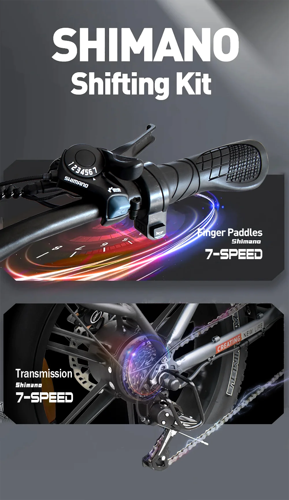 DeePower S8 3500W Dual Motor Electric Bike 48V 60Ah LG