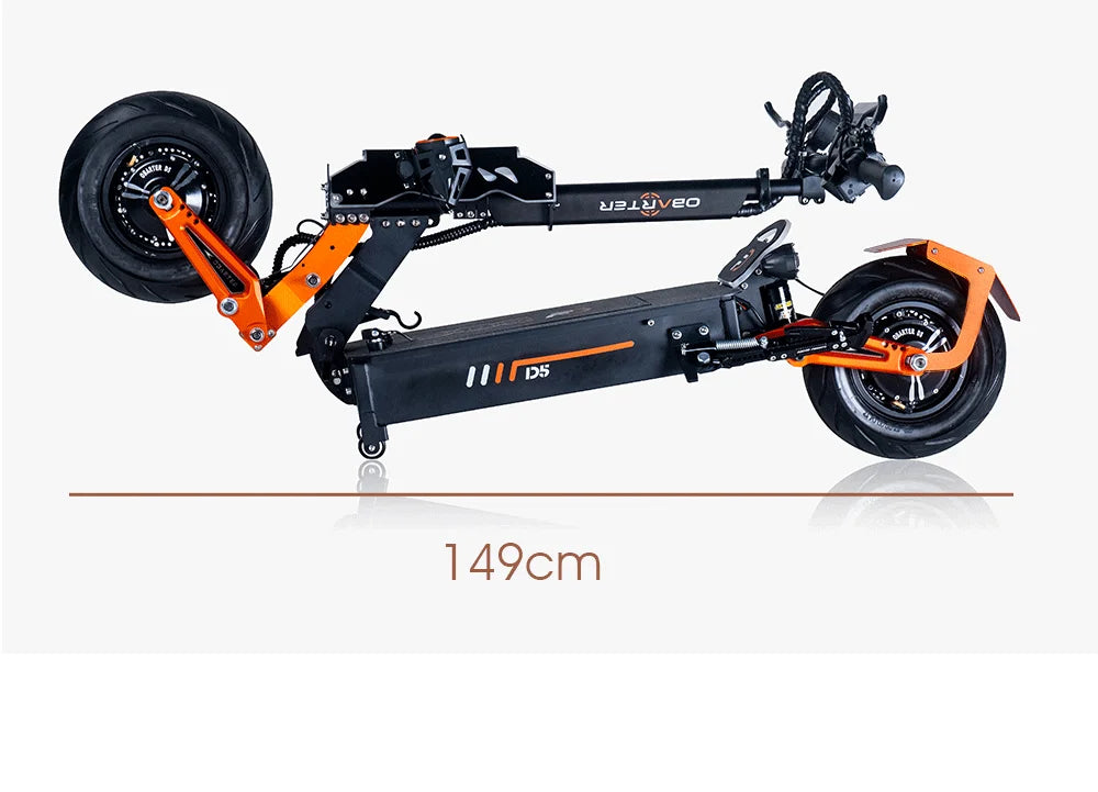 Obarter D5 5000W Electric Scooter 12 Inch Fat Tire On Road