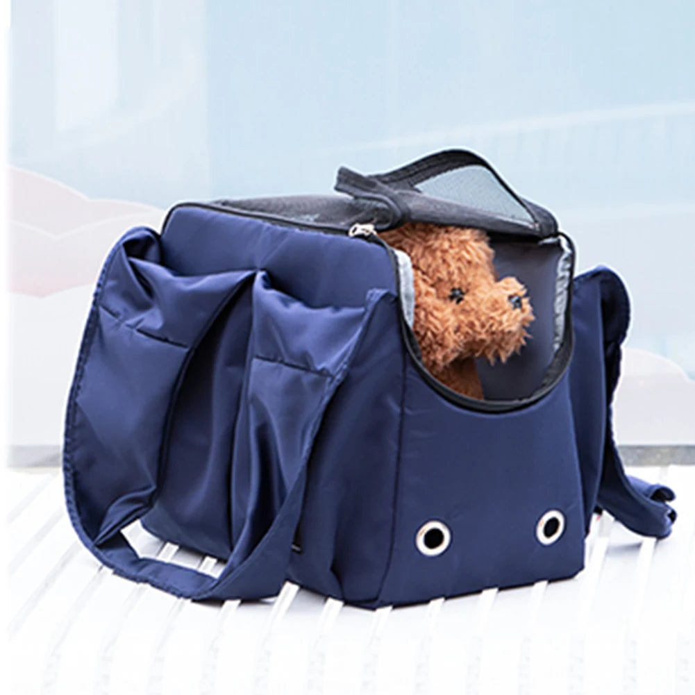 Breathable Cat Carrier Bag Travel Pet Carrier For Cats