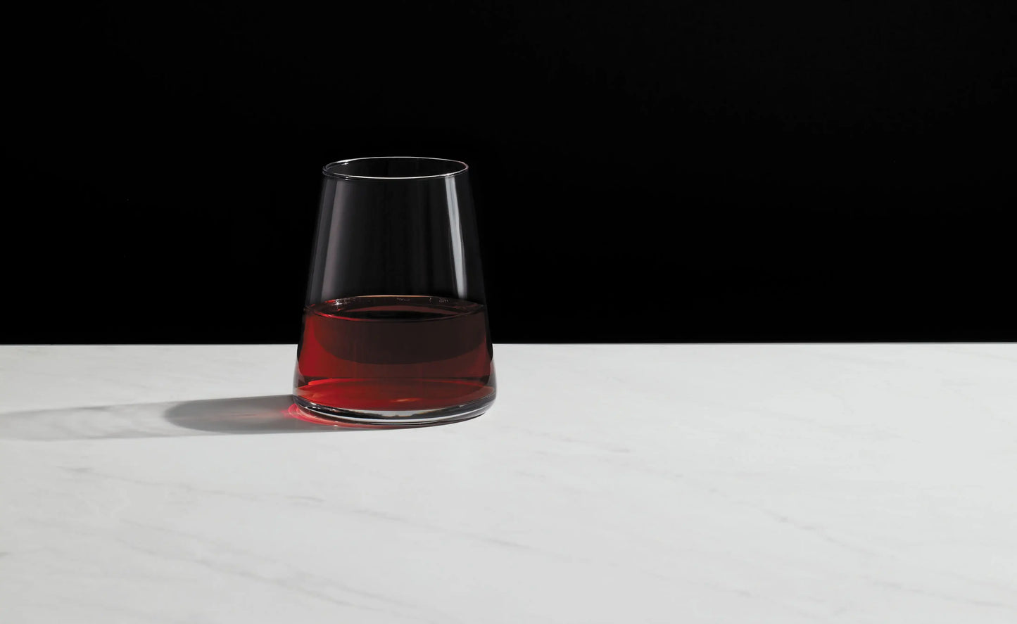 Better Homes Clear Flared Stemless Wine Glass 17 Oz 4 Pack