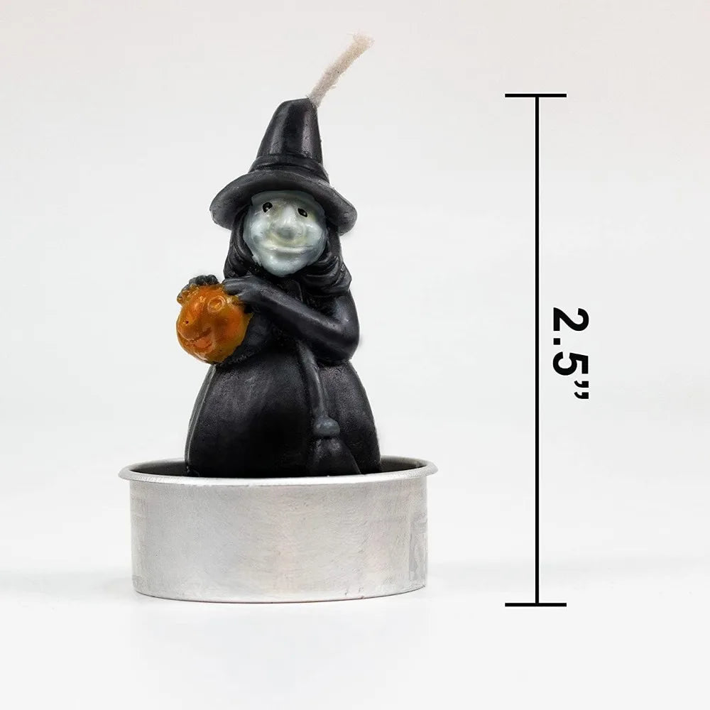 Halloween Tealight Candles Smokeless Unscented 12 Pack