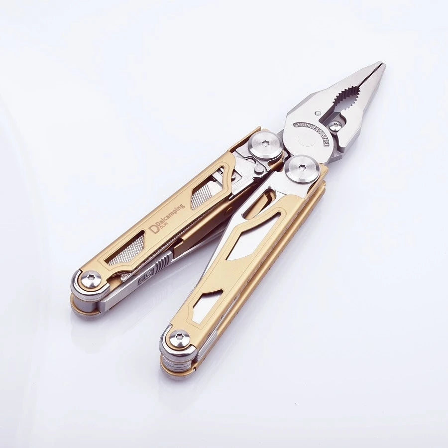 Daicamping DL30 Multitool EDC Clamp Knife Scissors Pliers