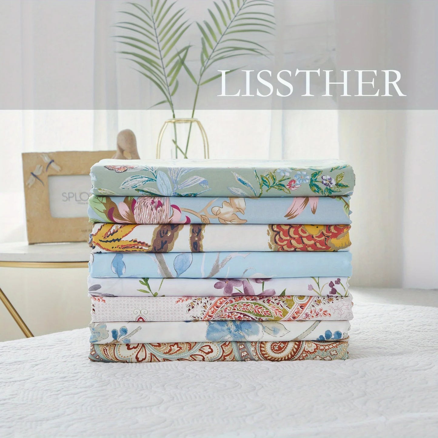 3Pc 600TC 100 Percent Egyptian Cotton Duvet Cover Set Blue Underwater Theme