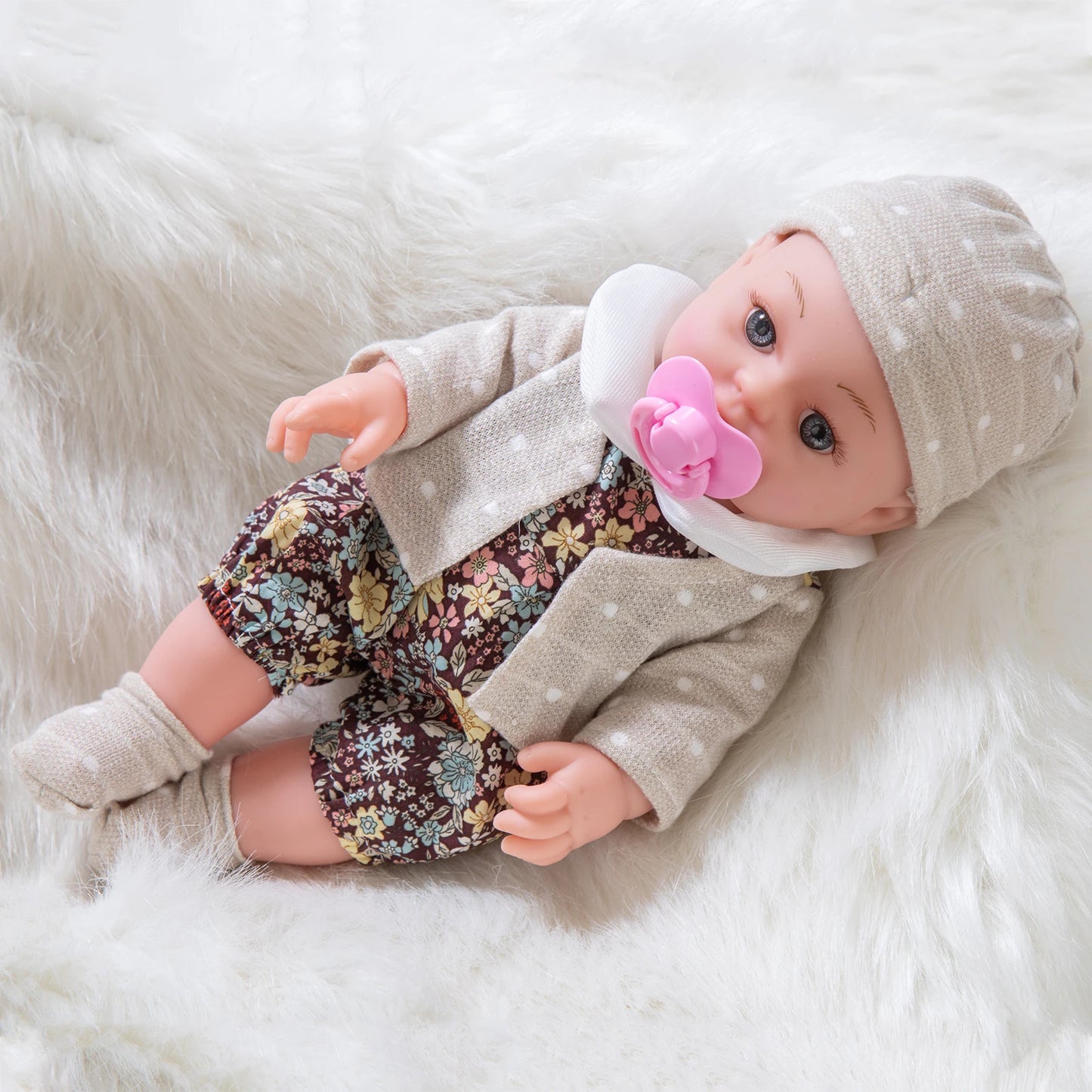 Twelve Inch Reborn Doll Washable Movable Limbs Toy For Kids