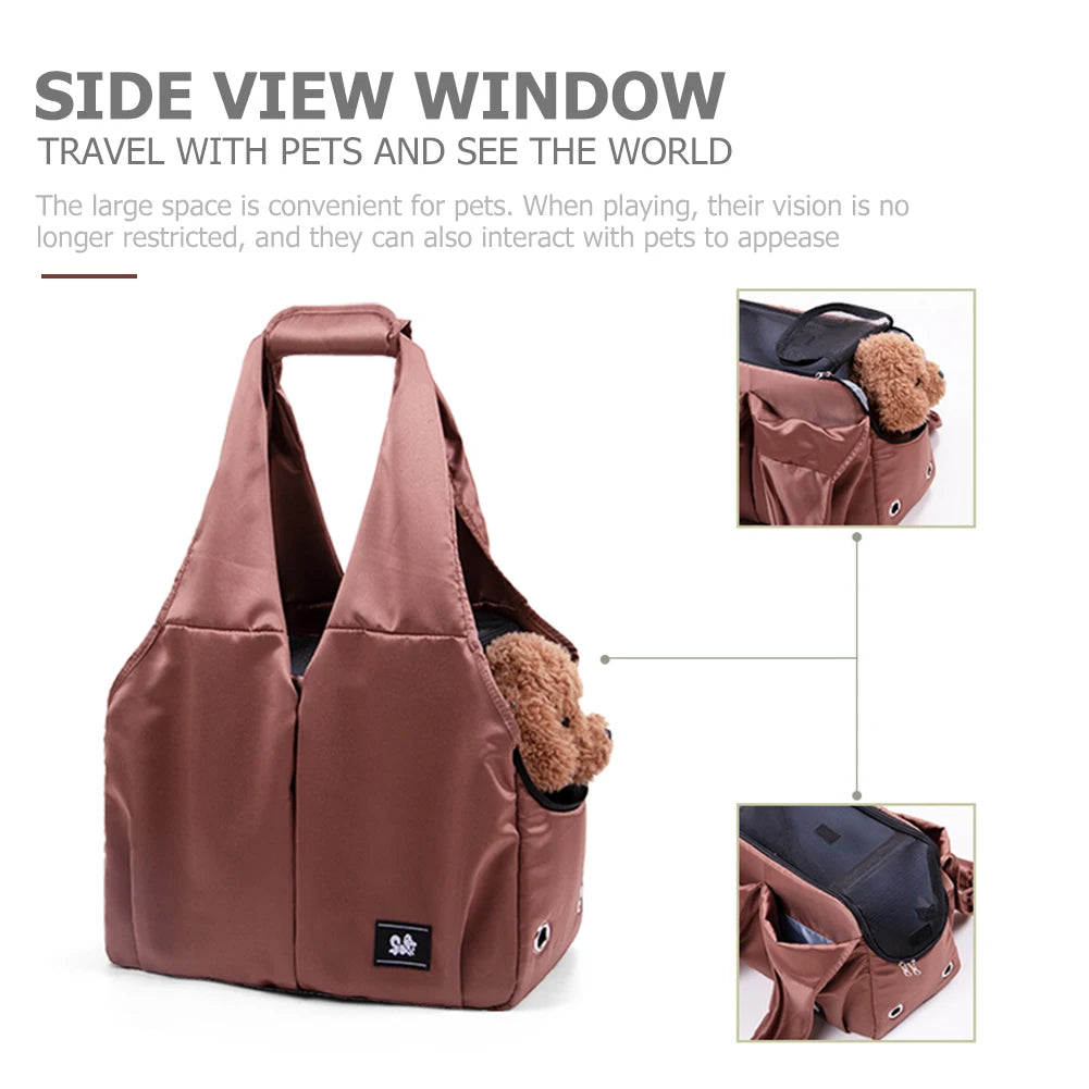 Breathable Cat Carrier Bag Travel Pet Carrier For Cats