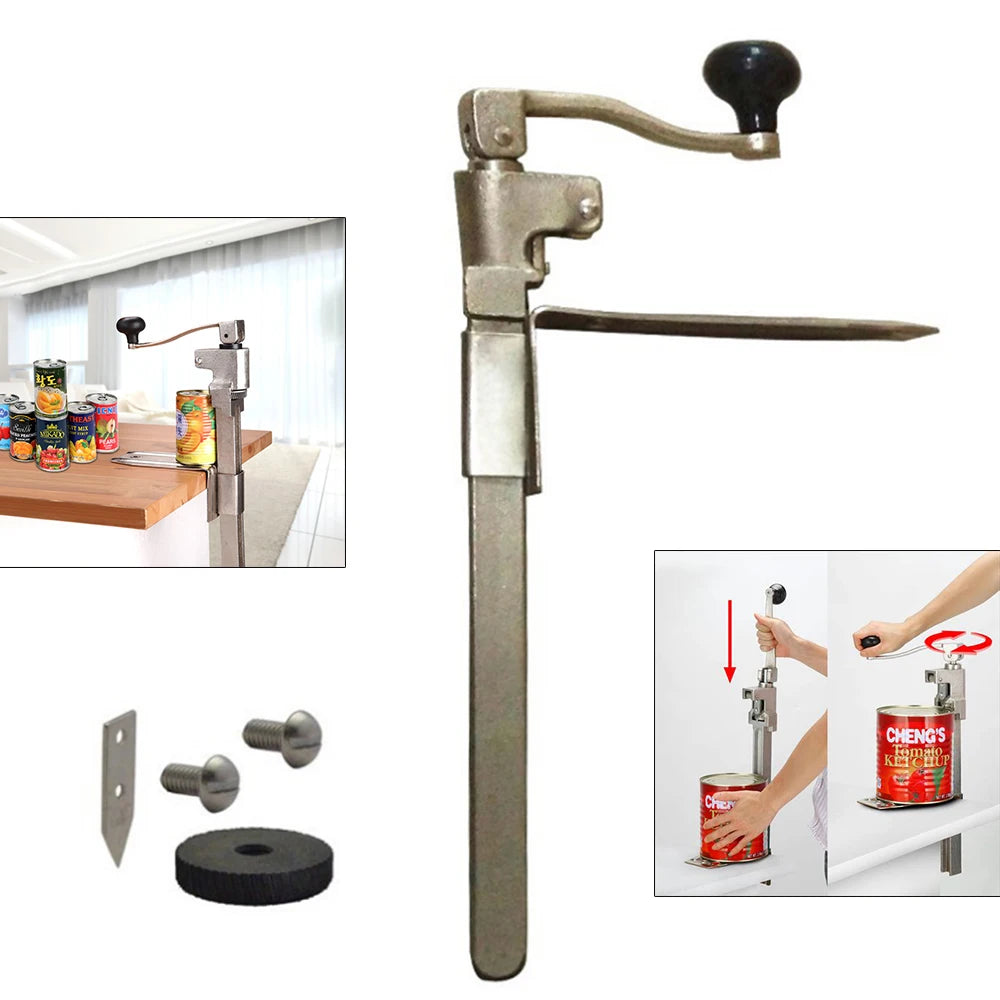 Heavy Duty Stainless Can Opener 11 Inch Commercial Kitchen