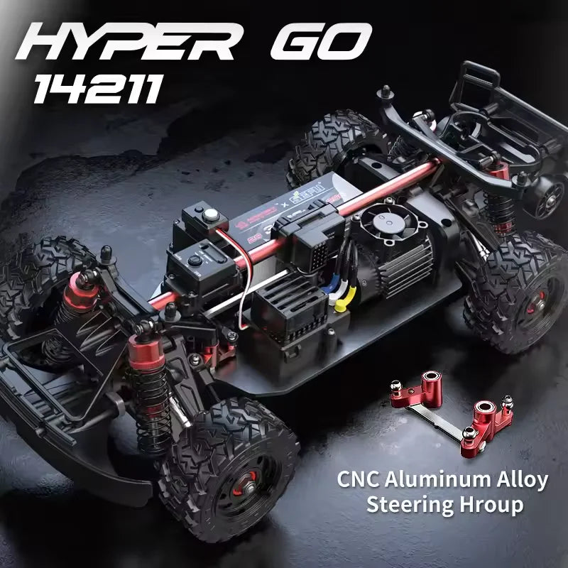 MJX Hyper Go 14211 RC Car 1/14 4WD Brushless Remote Control
