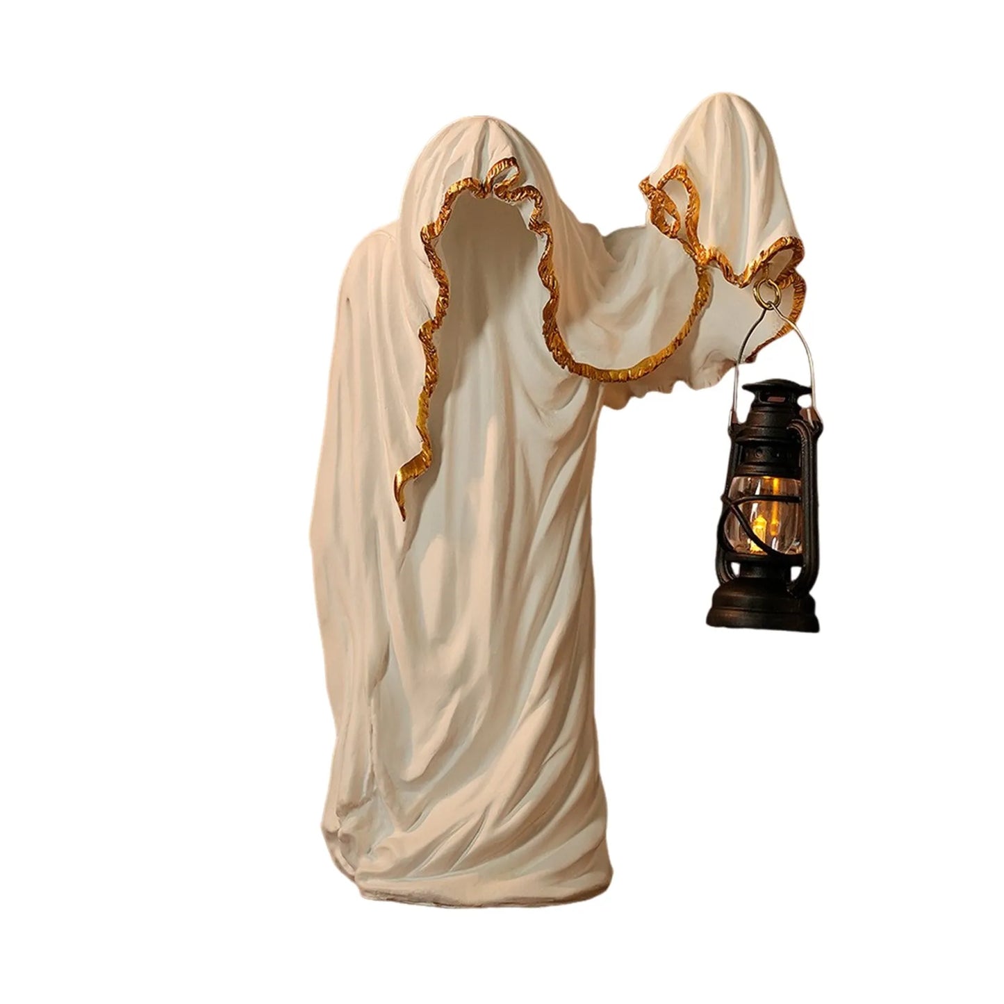 Dark Mysterious Man In Black Halloween Decoration Creative Ornaments Home Decor