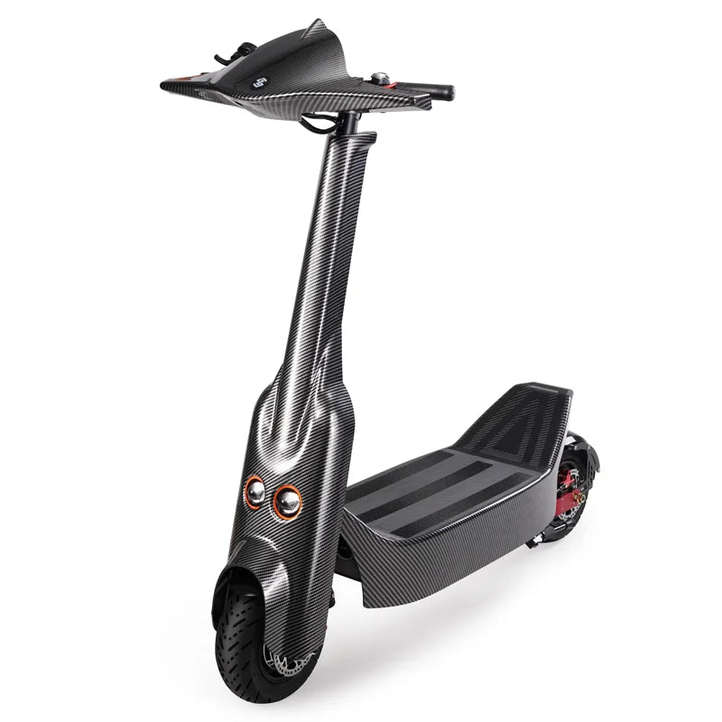 Songzo BT1 Adult Electric Scooter 1400W Dual Motor 60V 30Ah Folding E Scooter 11 Inch Tire E Mountain Scooter