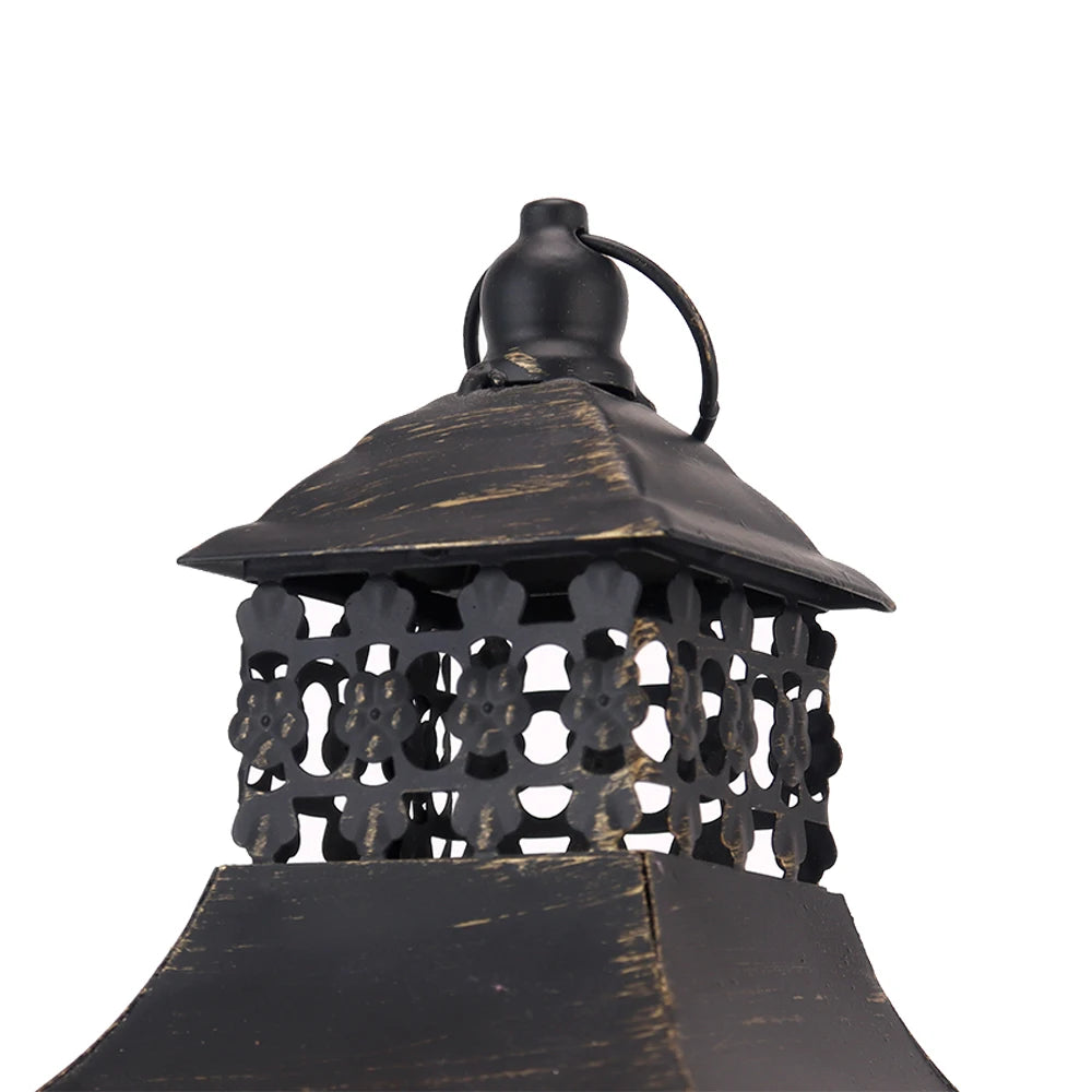 Vintage Metal Candle Holder Hanging Lanterns Candlestick
