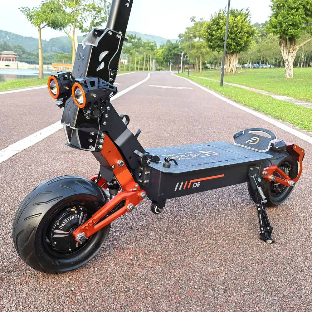 Obarter D5 5000W Electric Scooter 12 Inch Fat Tire On Road