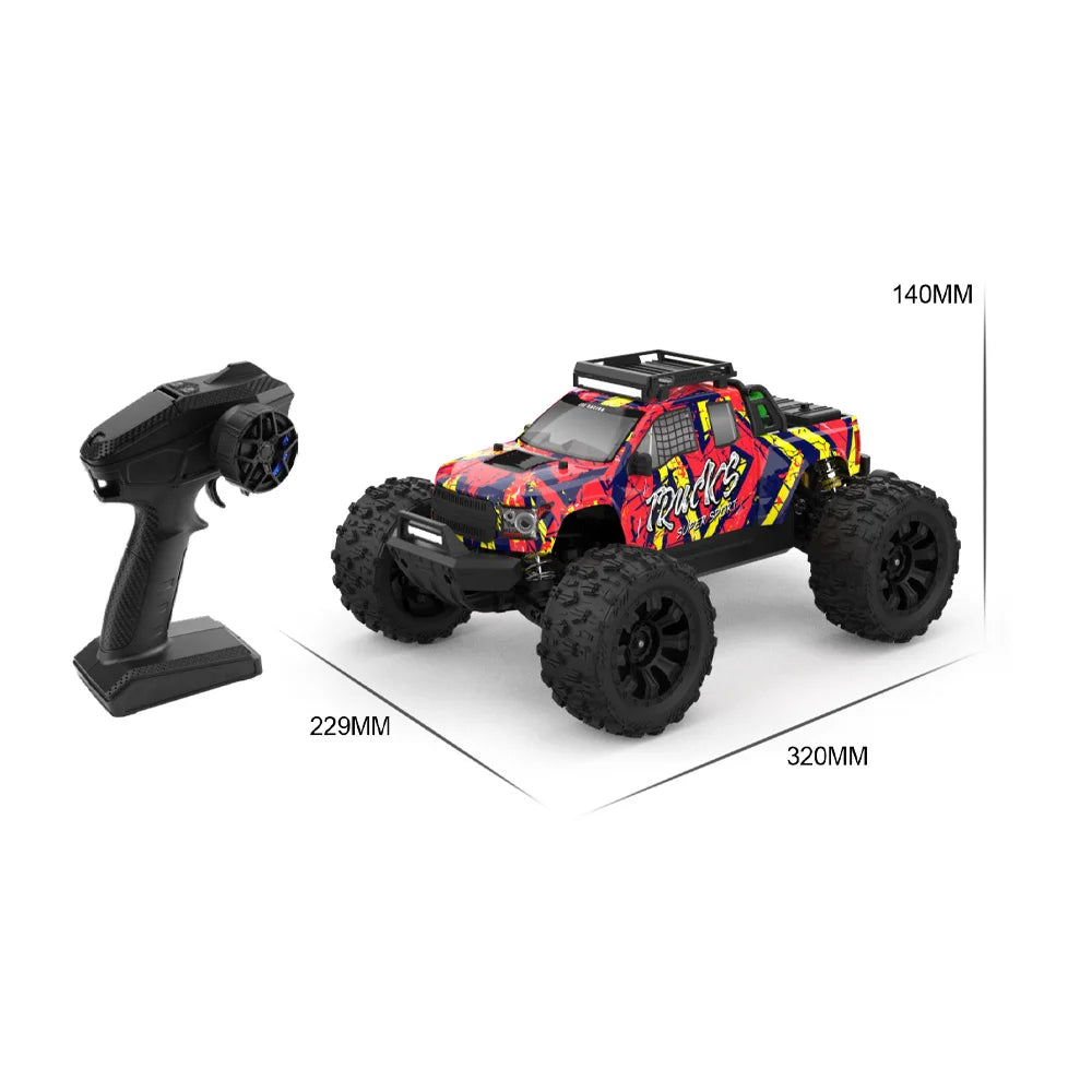 Jiusi PT14R MT14R One Fourteenth RC Car 4WD Brushless Truck