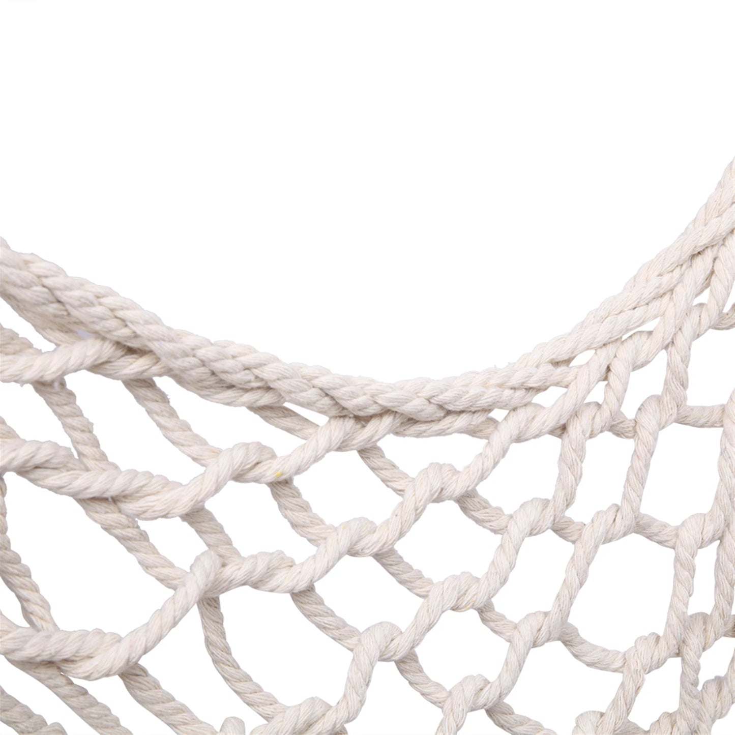 Nordic White Hanging Hammock Chair Indoor Outdoor Garden Dormitory Single Safety Swing for Adults and Kids