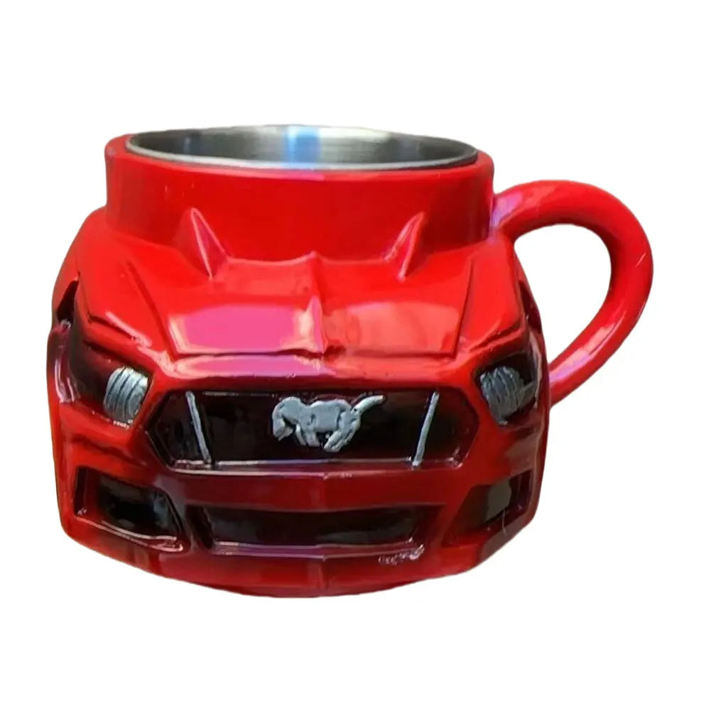 Car Shaped Coffee Mug Novelty Stainless Steel Cup For Men