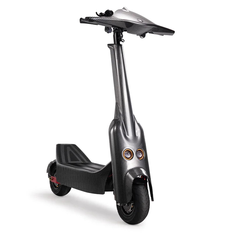 Songzo BT1 Adult Electric Scooter 1400W Dual Motor 60V 30Ah Folding E Scooter 11 Inch Tire E Mountain Scooter