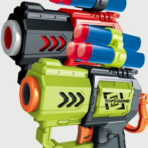VATOS 2X Bow Arrow Guns Toy for Kids LED Light Up Archery with Suction Cup Stand Target Dart Board Indoor Outdoor Game Toys