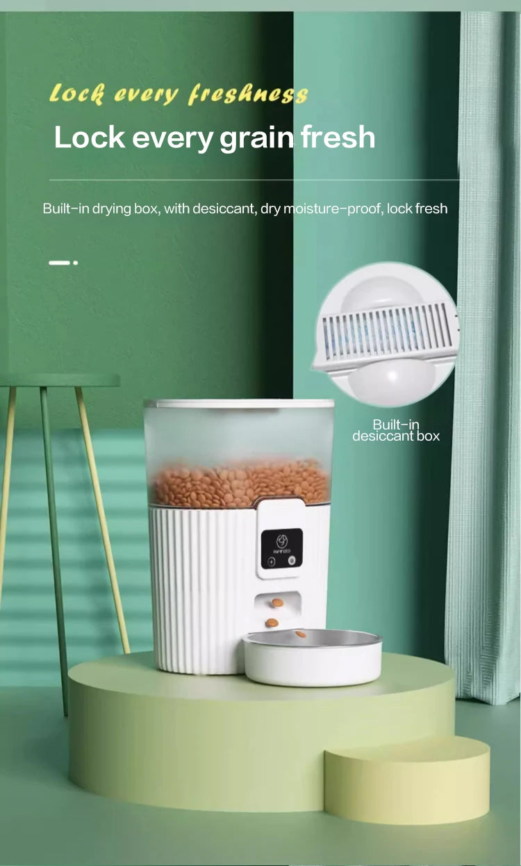 Papifeed Cat Automatic Feeder WiFi Remote Dispenser