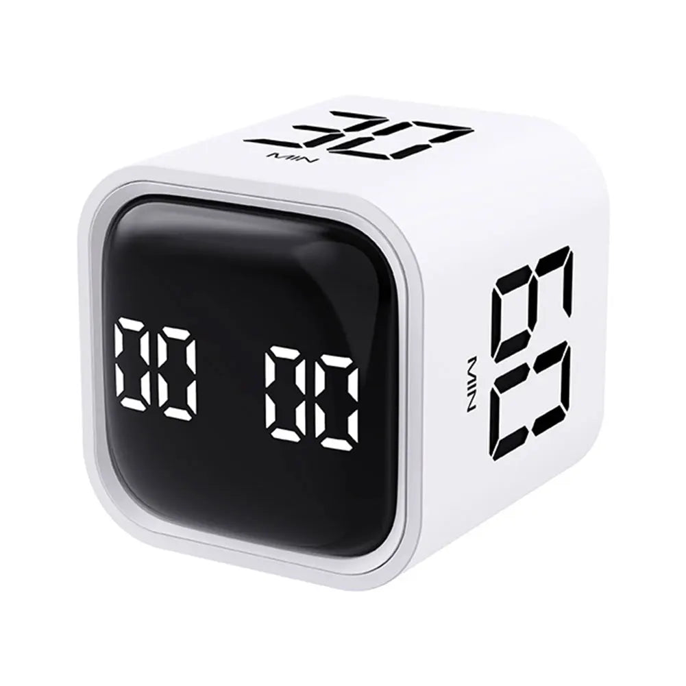 Productivity Cube Timer 5 10 30 60 Minute Digital Countdown