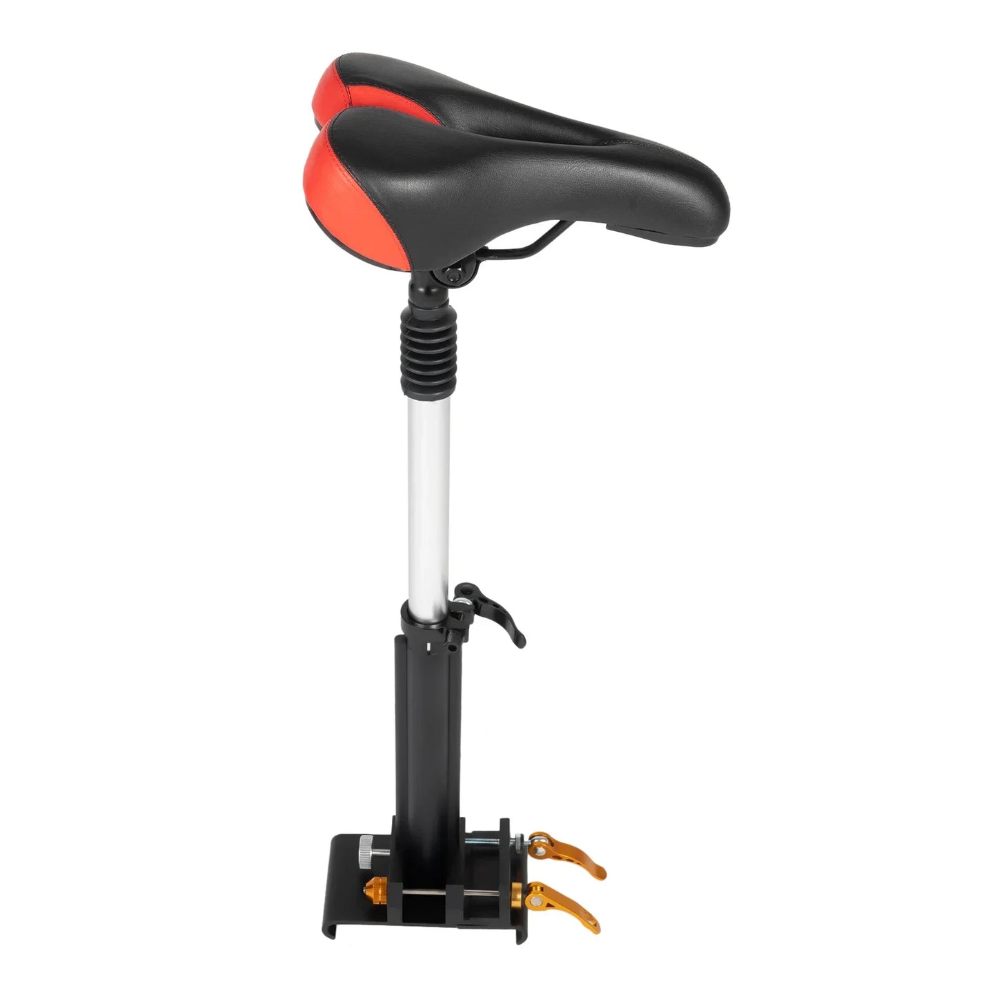 Adjustable Scooter Seat With PU Cushion Aluminum Frame