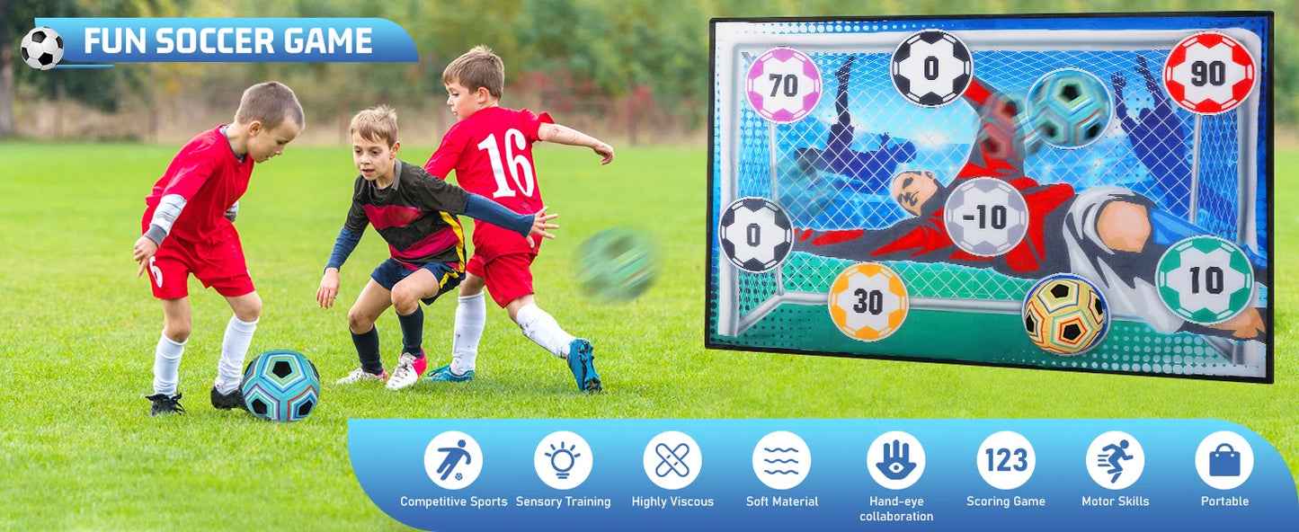 VATOS Football Game Set For Kids Indoor Outdoor Foldable