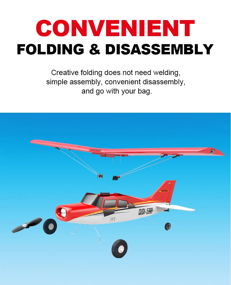 Qidi560 RC Plane Moore M7 Off Road 4CH Brushless EPP Foam