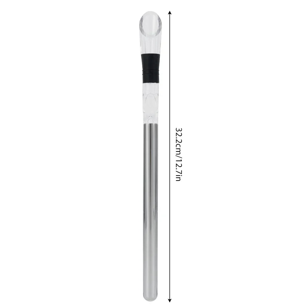 Stainless Steel Wine Bottle Cooling Rod Aerator Pourer