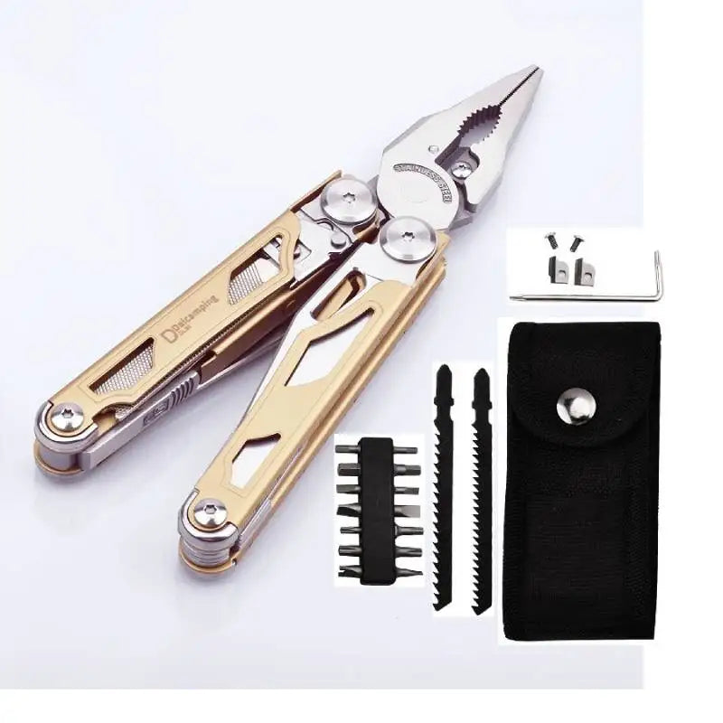 Daicamping DL30 Multitool Set Pliers Scissors Folding Knife