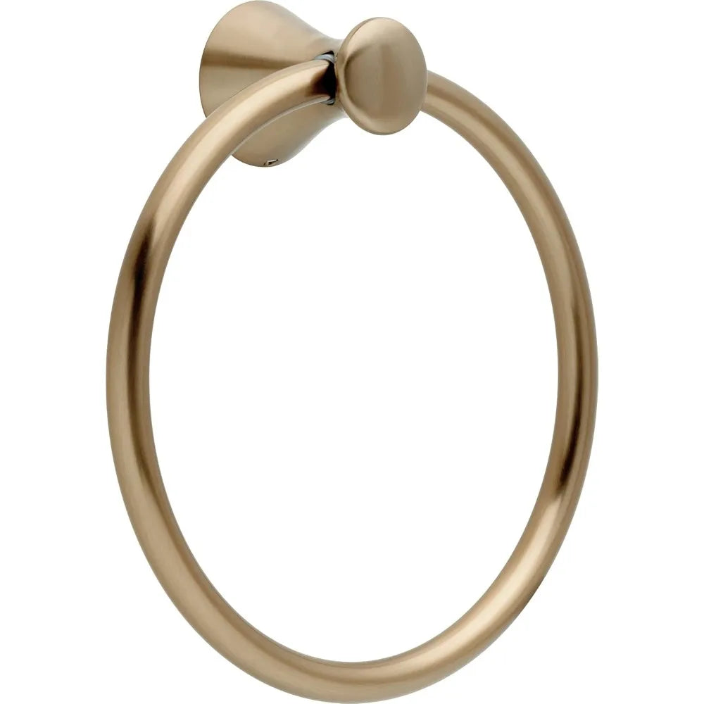 Champagne Bronze Towel Ring Stainless Steel For Bathrooms