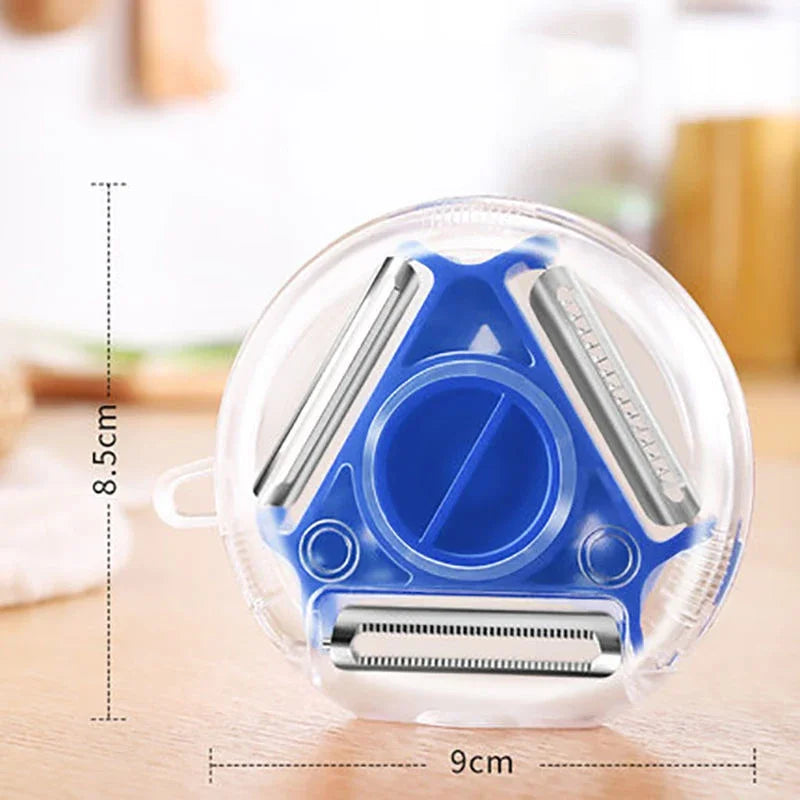 ThreeInOne Kitchen Peeler Grater Carrot Cutter Fruit Tool