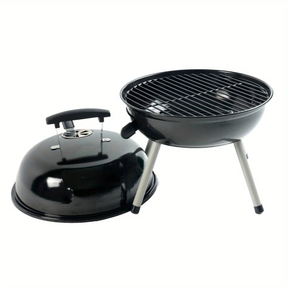 14.5 Inch Steel Portable Charcoal Grill Easy to Carry