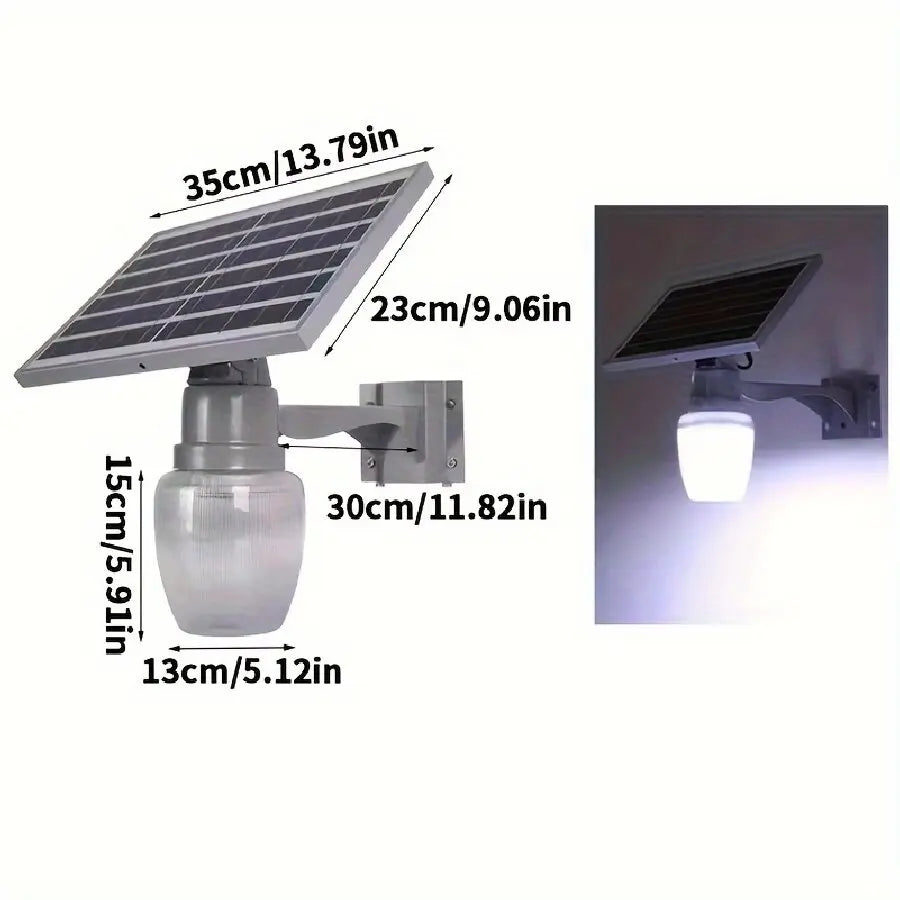 1PC 100W Solar Wall Lamp Outdoor Solar Pole Light IP65 Waterproof LED Solar Lights