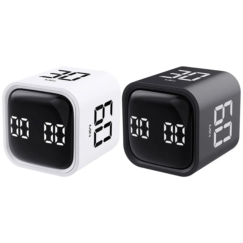 Productivity Cube Timer 5 10 30 60 Minute Digital Countdown