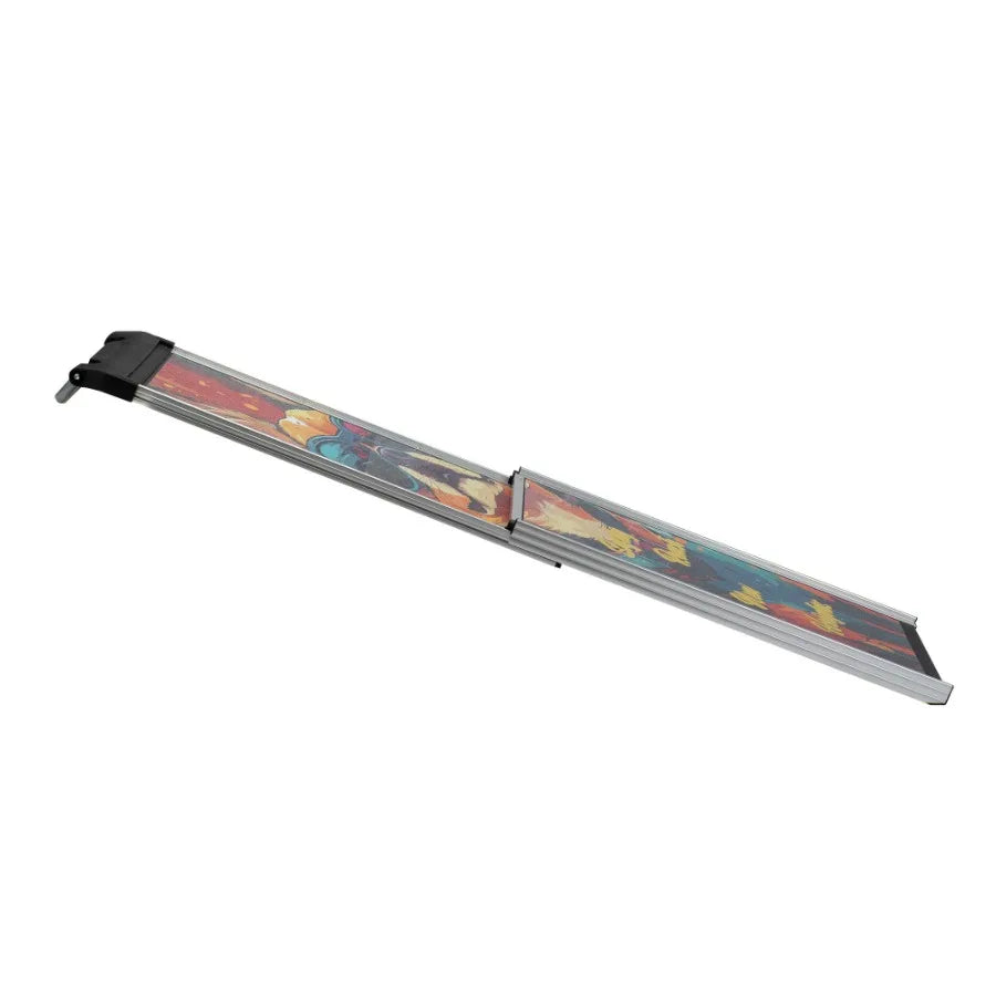 Retractable Aluminum Dog Ramp For Cars SUVs Non Slip