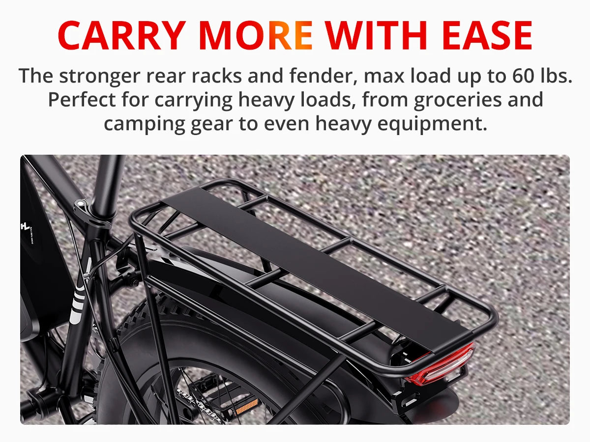 Amyet EB26 Electric Bike 1000W 48V 26 Inch Fat Tire
