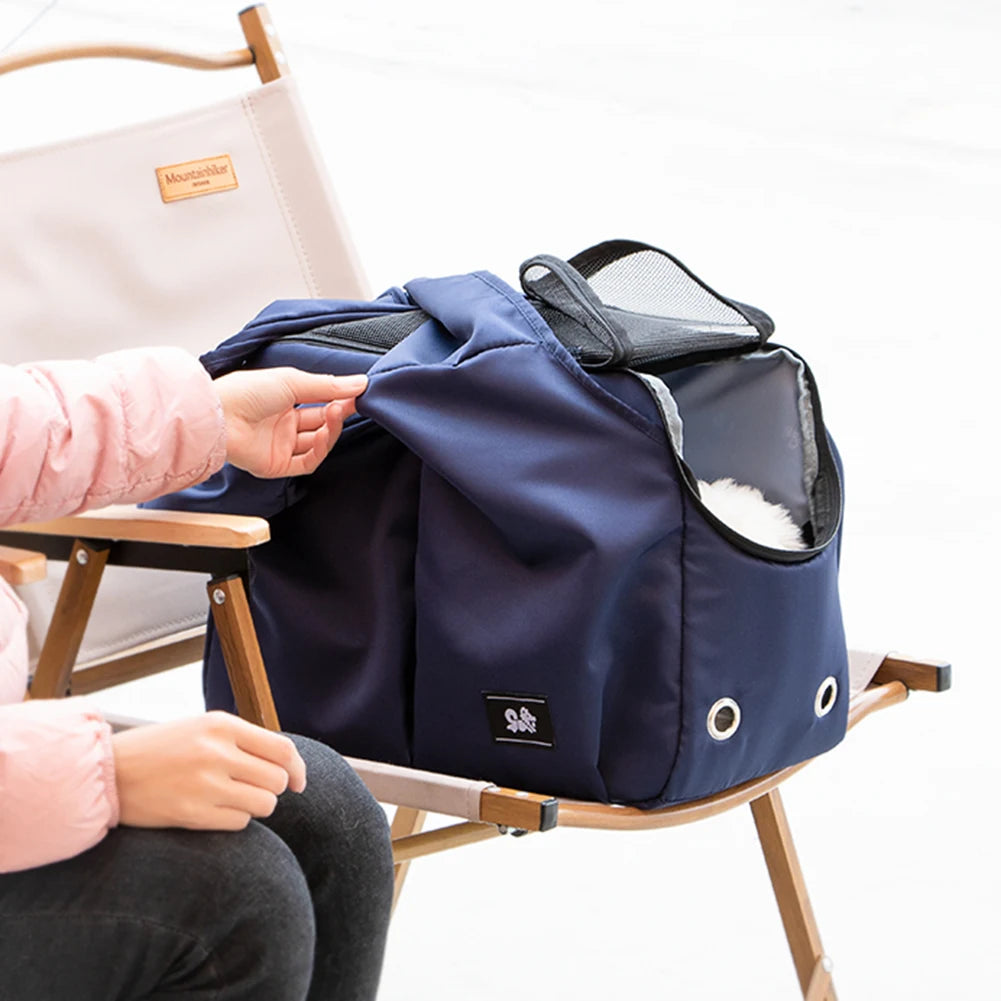Breathable Cat Carrier Bag Travel Pet Carrier For Cats