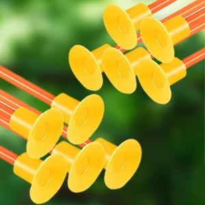 VATOS 2X Bow Arrow Guns Toy for Kids LED Light Up Archery with Suction Cup Stand Target Dart Board Indoor Outdoor Game Toys
